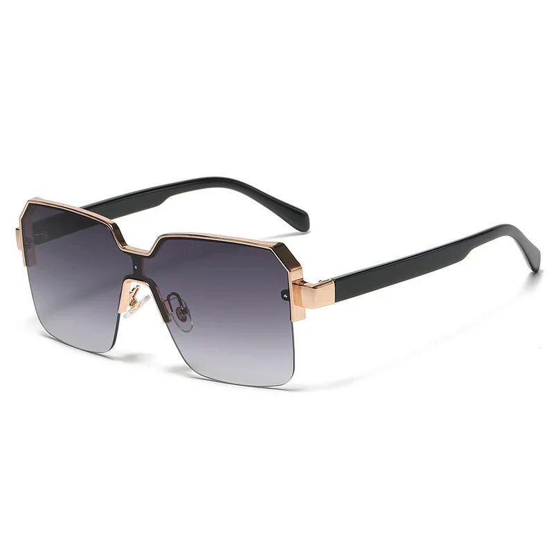 Cycling Men Women Sunglasses Luxury Brand Design Fashion Vintage Sun Glasses Square Alloy Frames Shades Eyewear UV400
